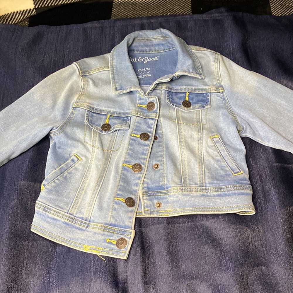 Girls cute Jean jacket